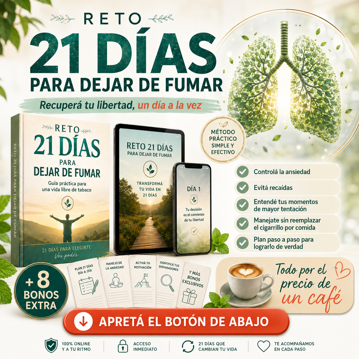 Reto 21 Días para Dejar de Fumar